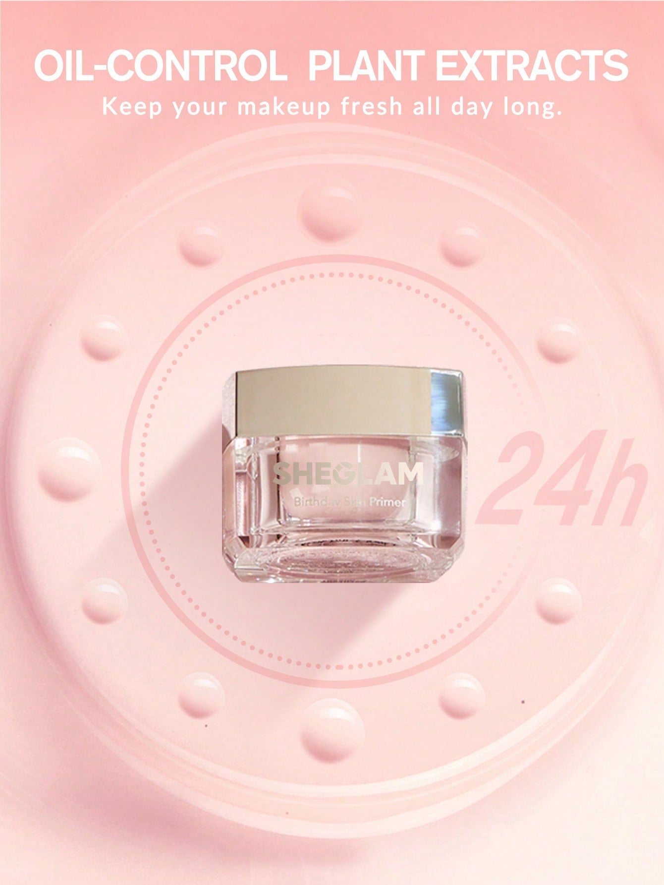 PRIMER BIRTHDAY SHEGLAM VERDE Y ROSADO