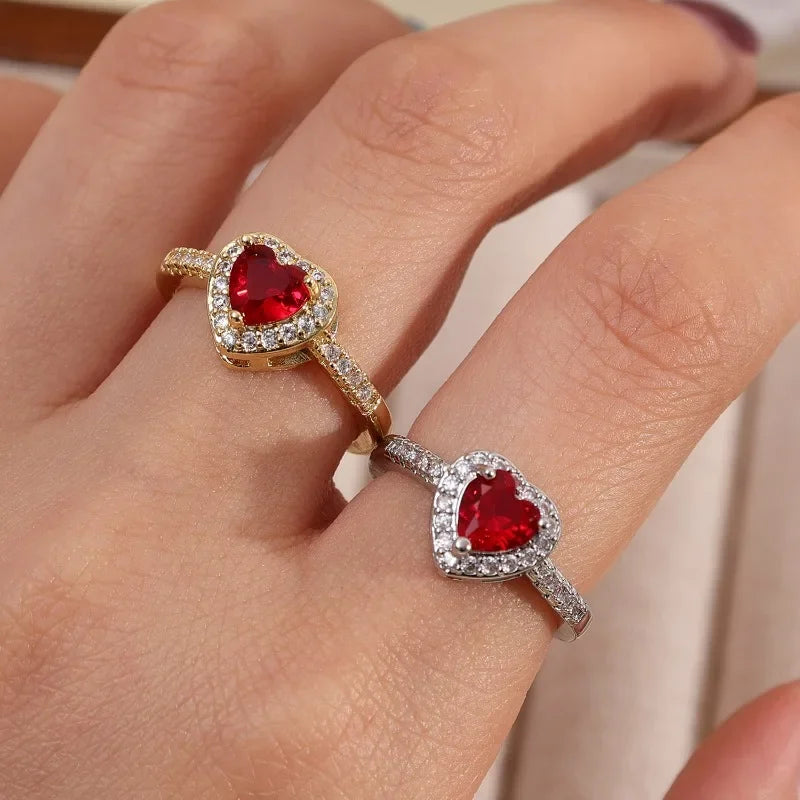 Anillo y Cadena Corazón y Espada
