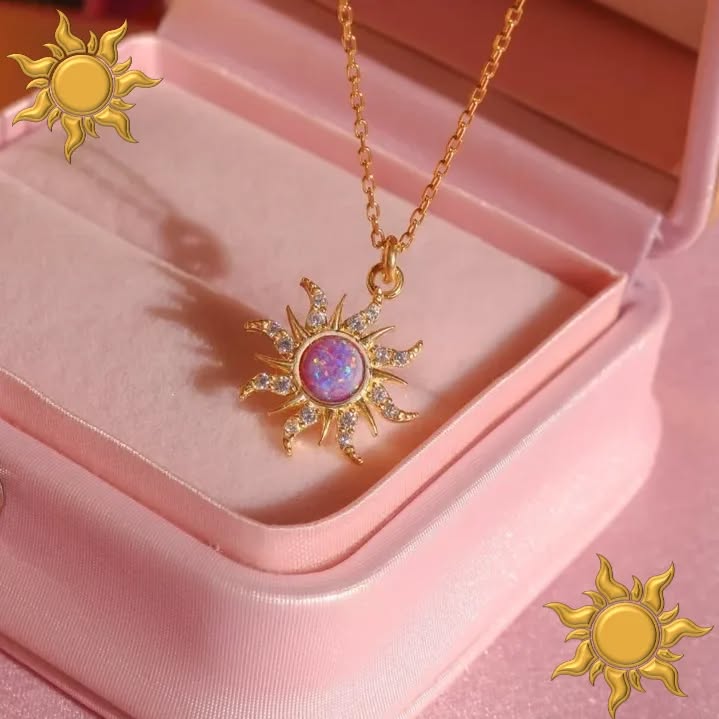 Collar Sol Princesa Rapunzel